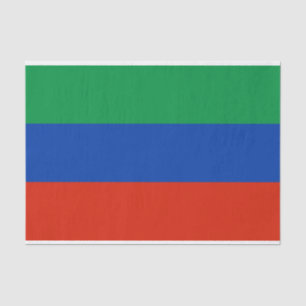 Dagestan Flag Tissue Paper
