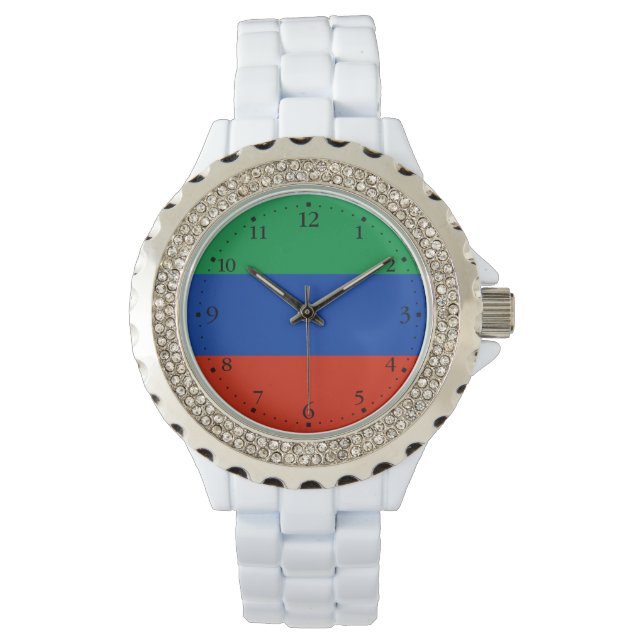 Dagestan Flag Watch (Front)