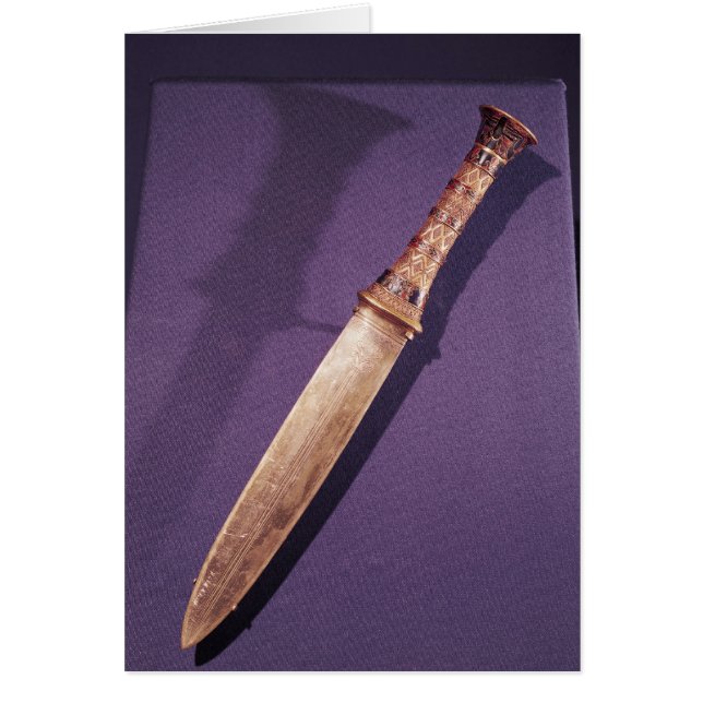 Dagger, from the Tomb of Tutankhamun (Front)