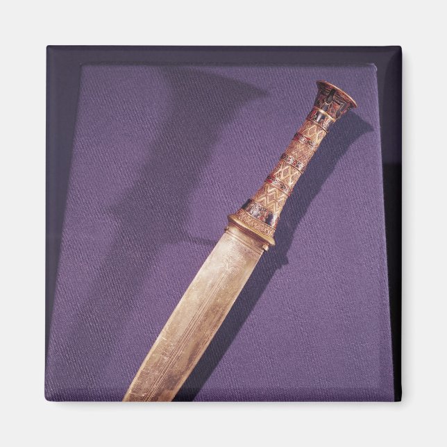 Dagger, from the Tomb of Tutankhamun Magnet (Front)