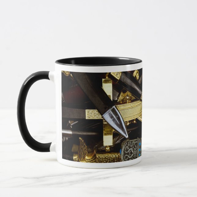 Daggers, Dirks and Sabres Mug (Left)