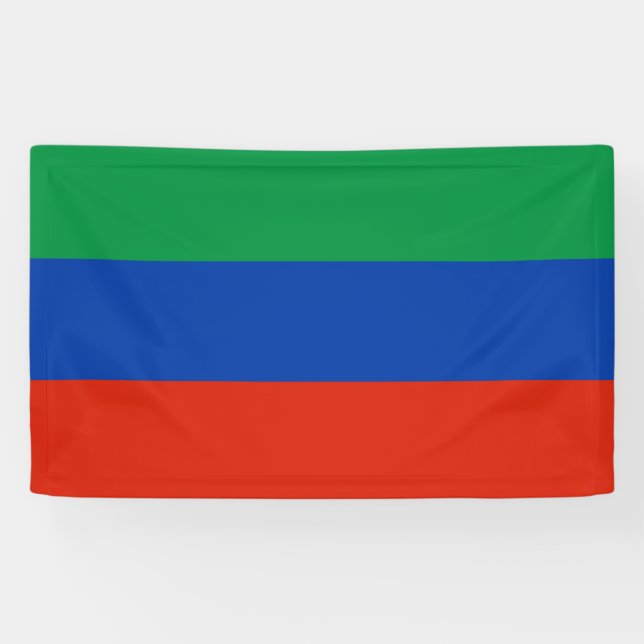 Daghestan Bannière (Horizontal)