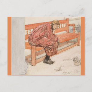 Dagmar and the Paper Crown Postcard