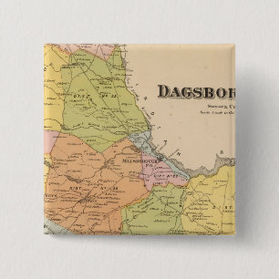 Dagsborough 2 Inch Square Button