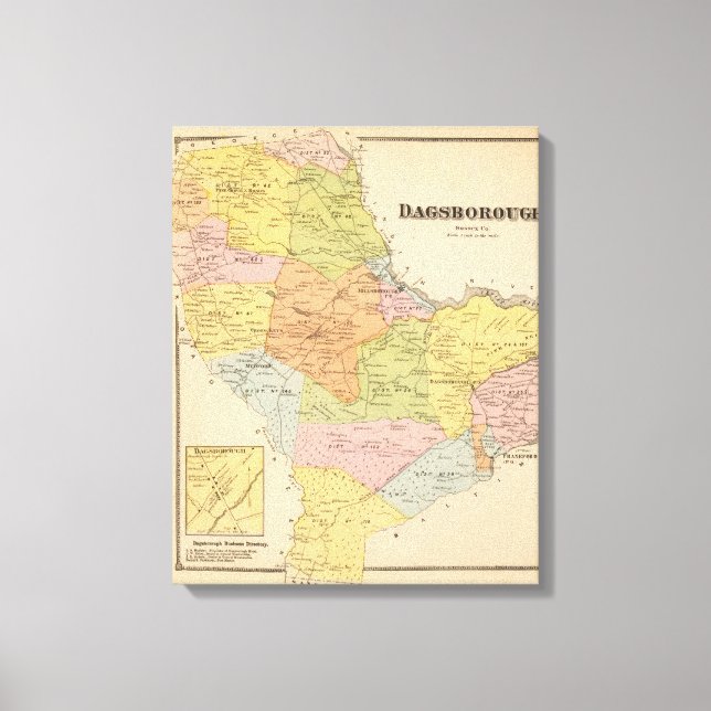 Dagsborough Canvas Print (Front)