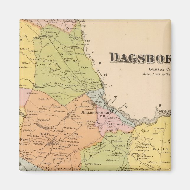 Dagsborough Magnet (Front)