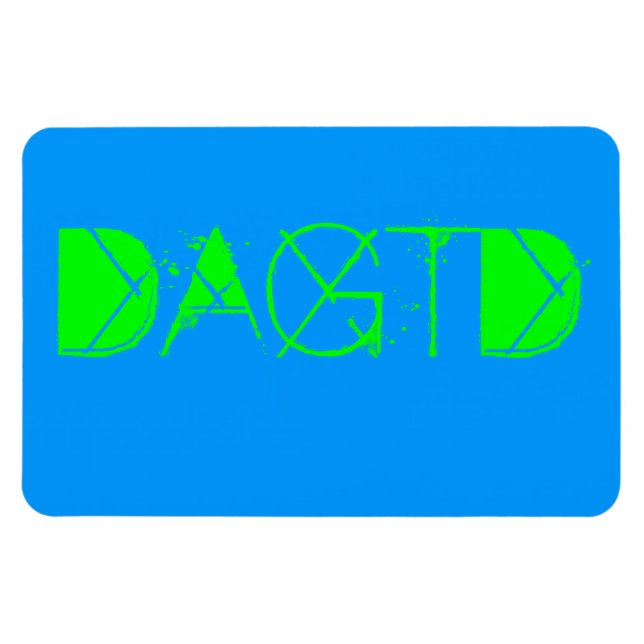 DAGTD Locker Magnet (for under cover Boy Scouts) (Horizontal)