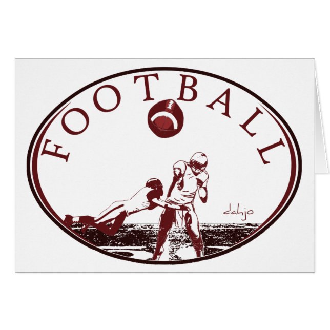 DAHJO Sports Series FOOTBALL (Front Horizontal)