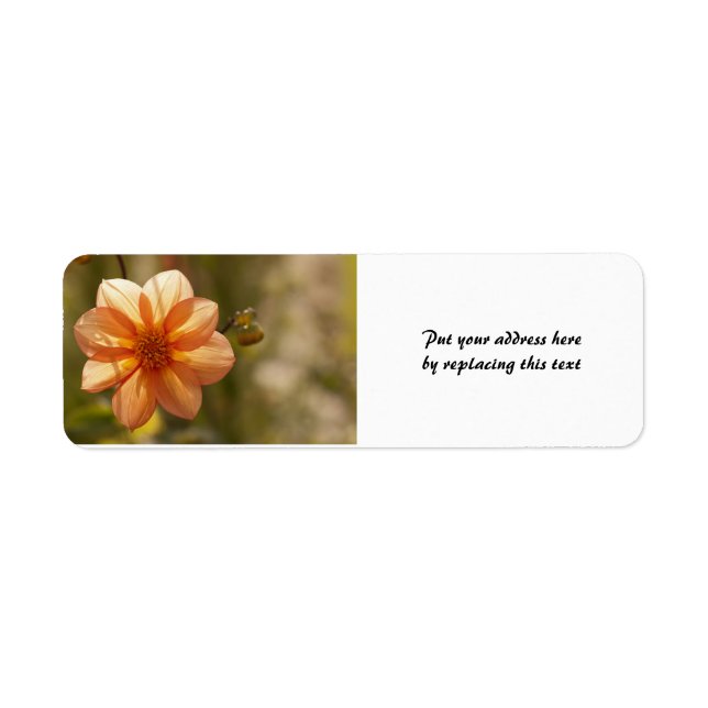 Dahlia Address Labels (Front)