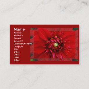 Dahlia Business Card