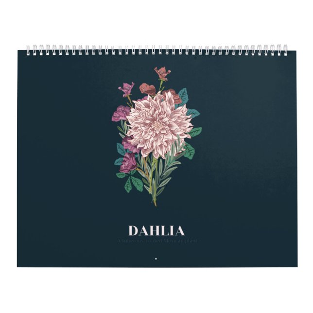 DAHLIA CALENDAR (Cover)