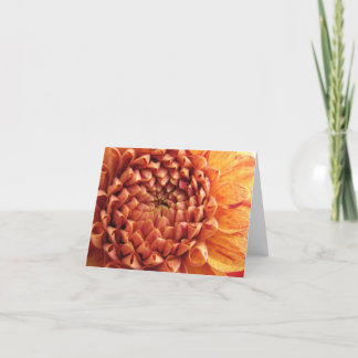 dahlia - carte pour notes