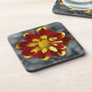 Dahlia Cork Coaster