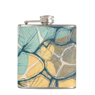 Dahlia Dance I Hip Flask