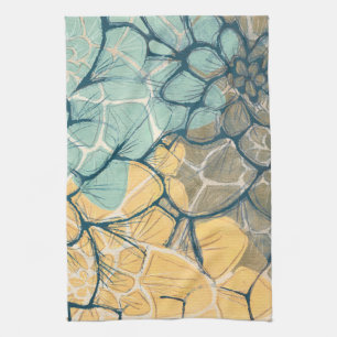 Dahlia Dance I Kitchen Towel