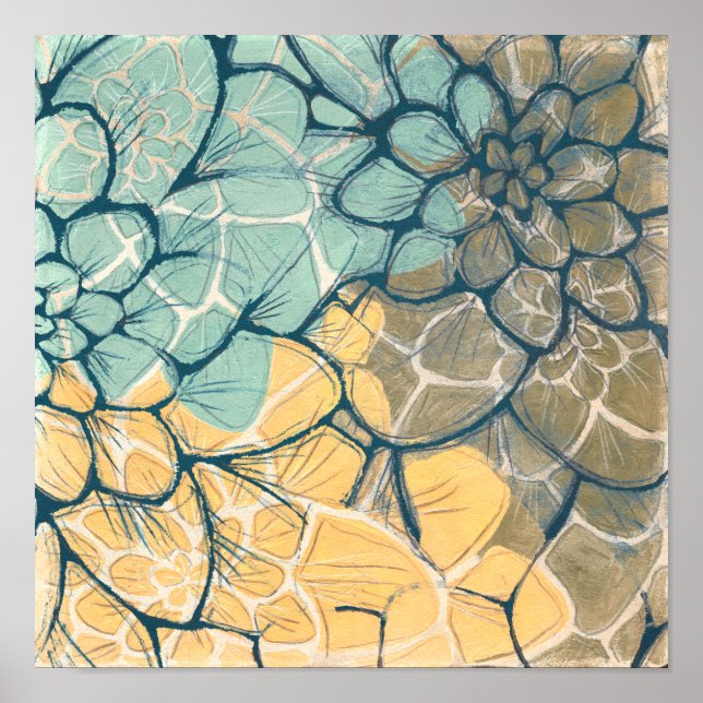 Dahlia Dance I Poster (Front)