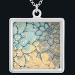 Dahlia Dance I Silver Plated Necklace<br><div class="desc">Floral</div>