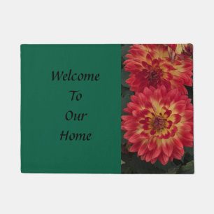 Dahlia Doormat