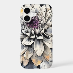 Dahlia - Fleurs aquarelles