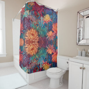 Dahlia Floral Tapestry