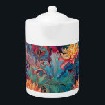 Dahlia Floral Tapestry<br><div class="desc">Dahlia Floral tapestry in multi-colour
Autumn Leaves
AI Art by minx267</div>