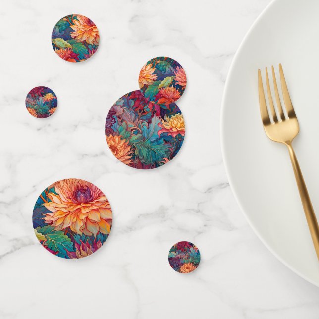 Dahlia Floral Tapestry Confetti (Group)