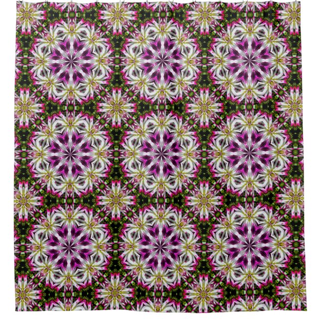 Dahlia Flower Abstract Pattern  (Front)
