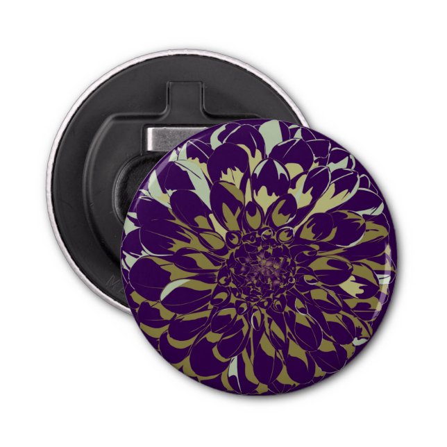 Dahlia flower bottle opener (Front)