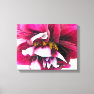 Dahlia Flower Fun Canvas Print