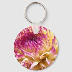 DAHLIA FLOWER Key Chain Gardener Gifts Holidays