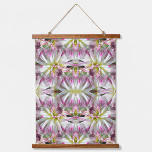 Dahlia Flower Power Abstract Nature       Hanging Tapestry