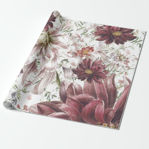 Dahlia Garden Decoupage/Gift Wrap Paper