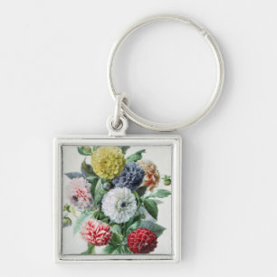 Dahlia Keychain