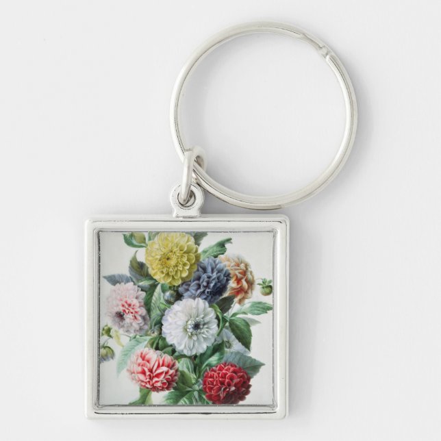 Dahlia Keychain (Front)