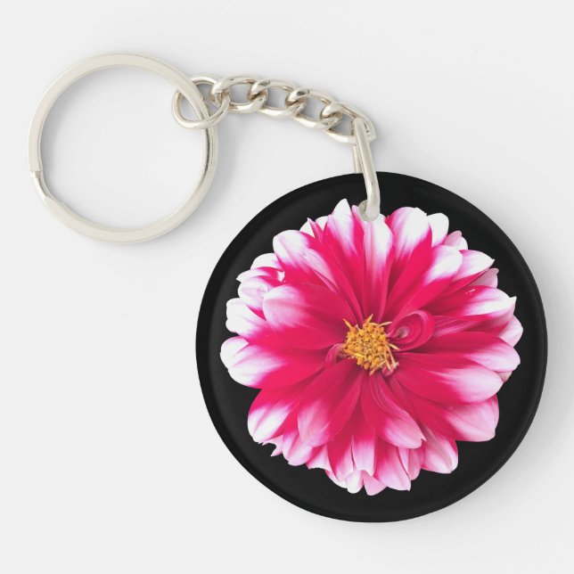 Dahlia Keychain (Front)