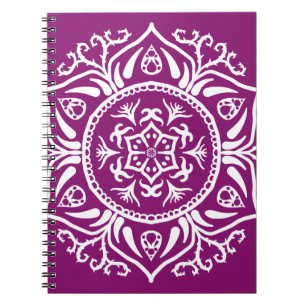 Dahlia Mandala Notebook