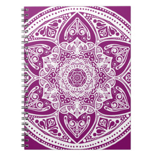 Dahlia Mandala Notebook
