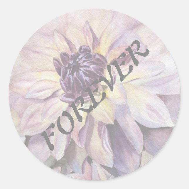 DAHLIA MARIAGE STICKERS (Devant)