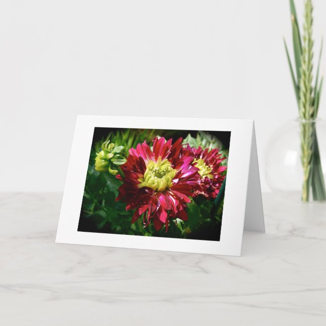 Dahlia Note Card (Front)