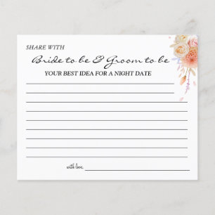 Dahlia & roses share a date night idea card