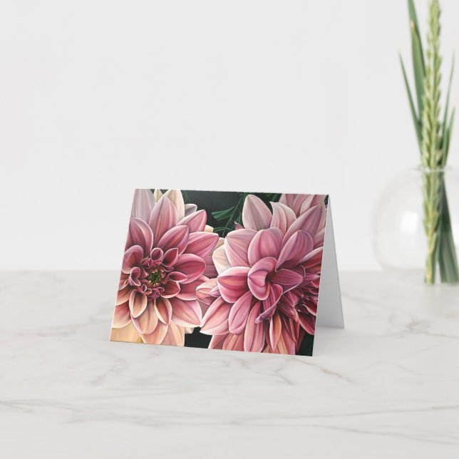 Dahlia THANK YOU CARD (Front)