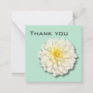 Dahlia Thank You card