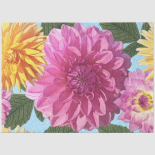 Dahlia Tissue or Decoupage Paper