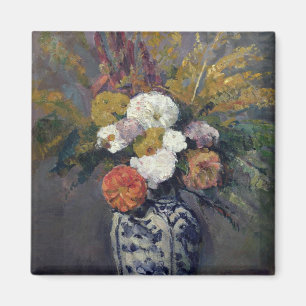 Dahlias, c.1873 magnet