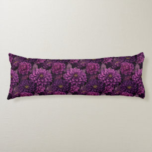 Dahlias Garden Cozy Home Romantic Floor Body Pillow