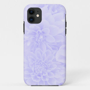 Dahlias In Blue iPhone 11 Case