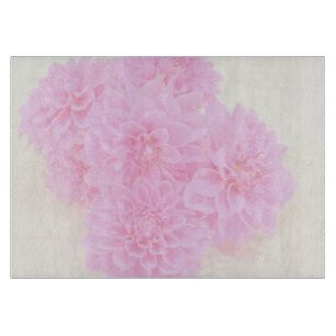 Dahlias In Soft Pink Cutting Board