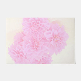 Dahlias In Soft Pink Doormat