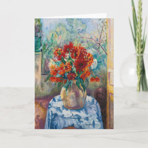 Dahlias, Saint-Tropez Henri Manguin Card