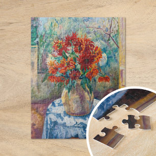 Dahlias, Saint-Tropez Henri Manguin Jigsaw Puzzle